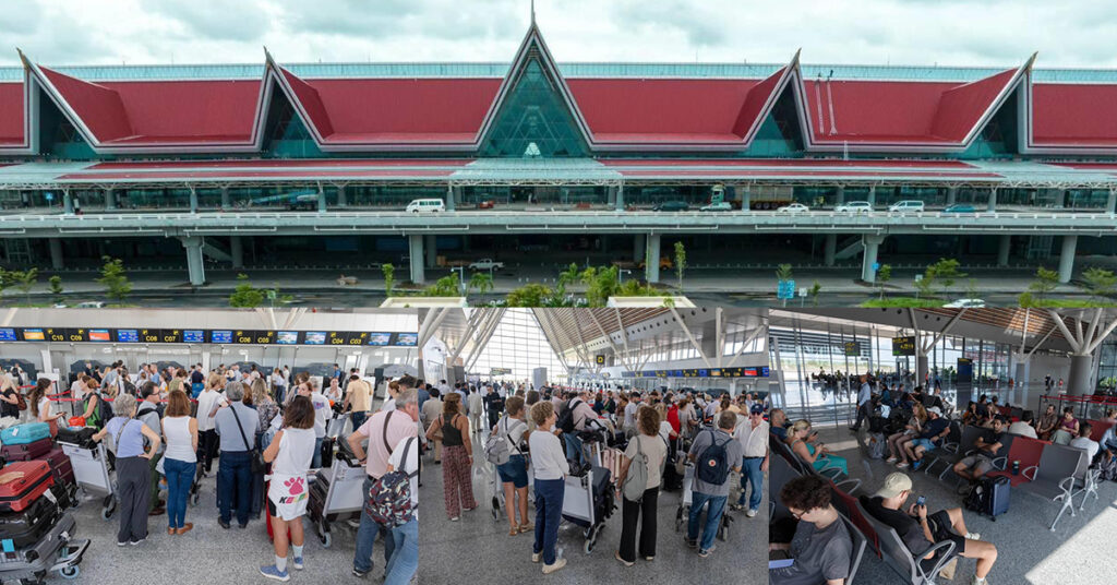 អ្នកដំណើរតាមផ្លូវអាកាសនៅអាកាសយានដ្ឋានសៀមរាបអង្គរ កើនឡើងដល់៤០០០នាក់ក្នុងមួយថ្ងៃ