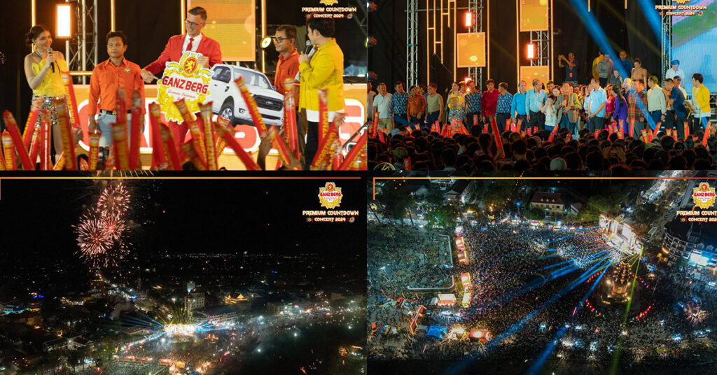 ភ្ញៀវទេសចរជាតិ និងអន្តរជាតិនាំគ្នាសម្រុកមកឆ្លងឆ្នាំសកល 2024 នៅខេត្តបាត់ដំបងដូចទឹកបាក់ទំនប់ក្រោយ GANZBERG បានធ្វើរឿងមួយនេះ