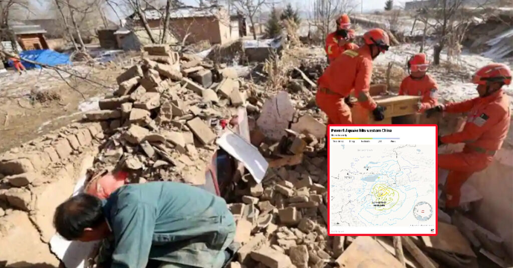 ការរញ្ជួយដីកម្រិត ៧.១រ៉ិចទ័រ វាយប្រហារតំបន់ Xinjiang របស់ចិន ជាប់ព្រំដែនប្រទេសកៀហ្ស៉ីស្ថាន