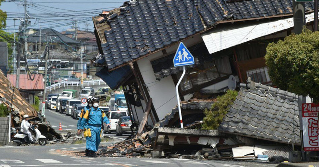 មនុស្សច្រើនជាង៥០នាក់ កំពុងបាត់ខ្លួននៅឡើយ បន្ទាប់ពីគ្រោះរញ្ជួយដីនៅជប៉ុន