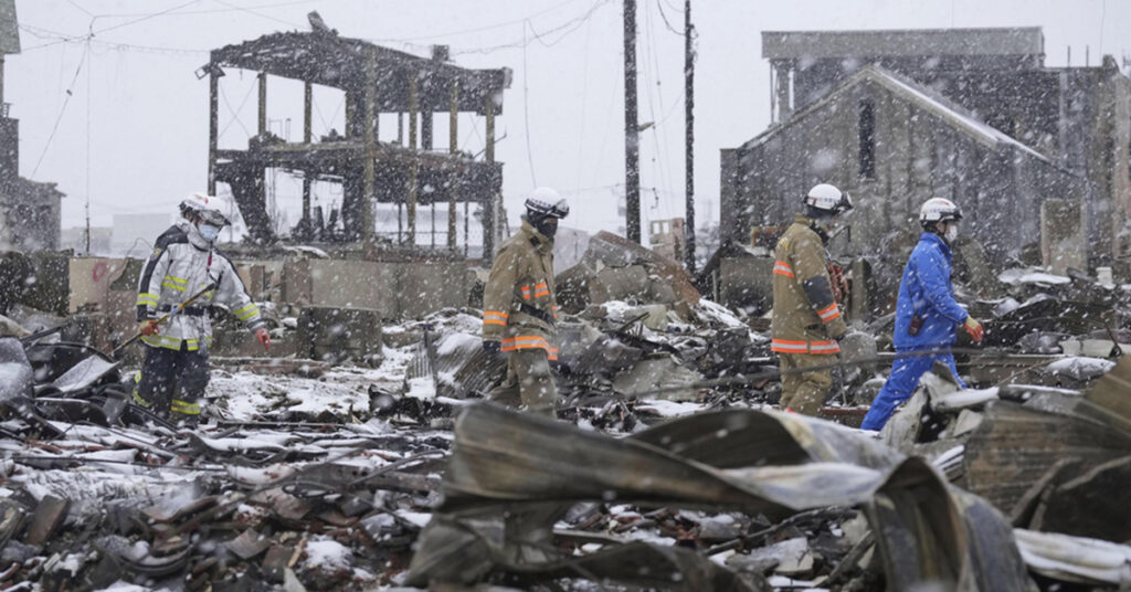 UPDATE: អ្នកបាត់បង់ជីវិតក្នុងគ្រោះរញ្ជួយដីនៅប្រទេសជប៉ុន កើនដល់១៦១នាក់ និង១០៣នាក់ បាត់ខ្លួន