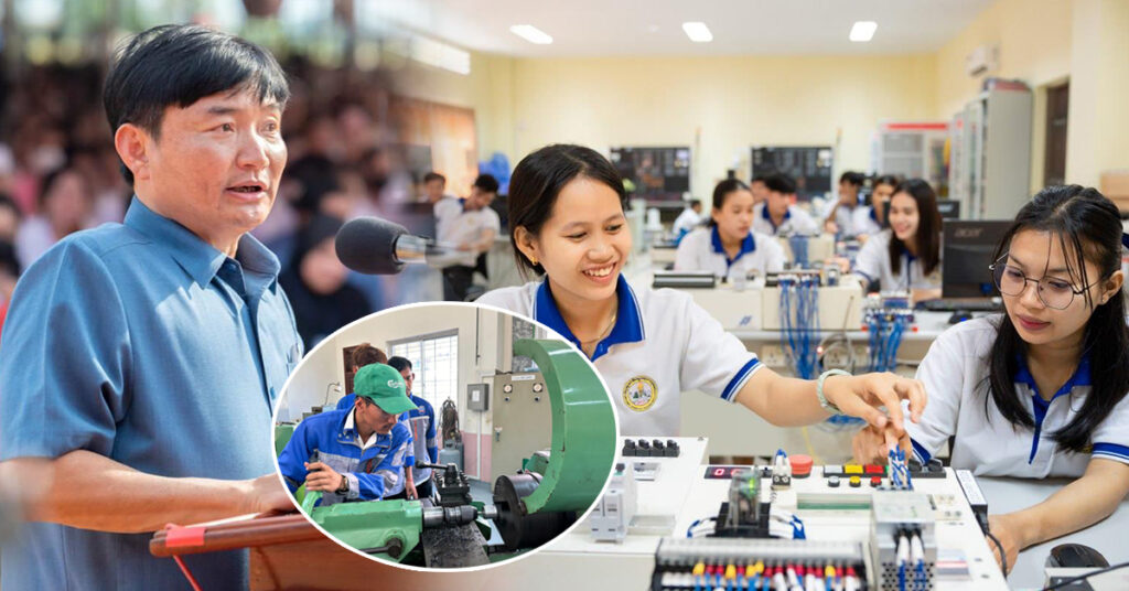 រដ្ឋមន្រ្តីក្រសួងការងារ៖ ការបណ្តុះបណ្តាលជំនាញវិជ្ជាជីវៈជំហានដំបូងមានសិស្សចំនួន៥០០ថ្នាក់ ស្មើនិង១៥០០០នាក់