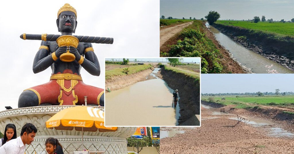 ស្រែប្រាំងក្នុងស្រុកចំនួន៣ របស់ខេត្តបាត់ដំបង អាចប្រឈមនឹងកង្វះទឹកស្រោចស្រព