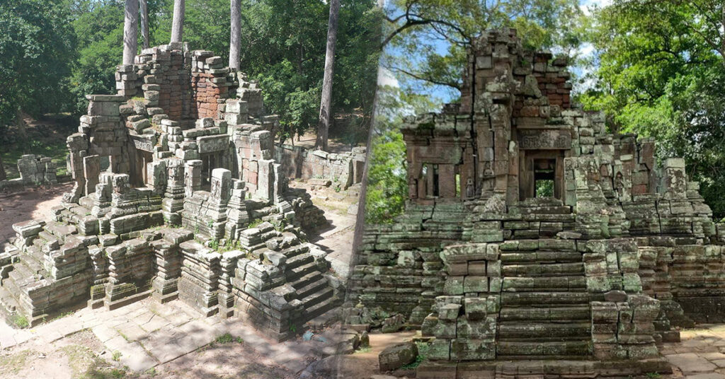 អាជ្ញាធរជាតិអប្សរា កំពុងរៀបចំផ្គុំ«ប្រាសាទជម» ដែលទទួលរងការខូចខាតធ្ងន់ធ្ងរឱ្យរឹងមាំឡើងវិញ