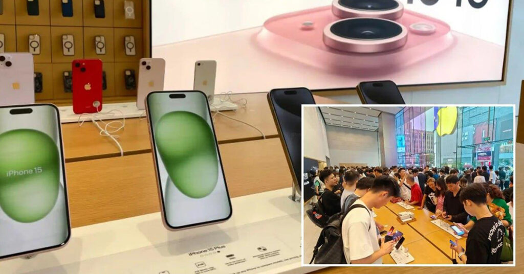 Apple ប្រកាសបញ្ចុះតម្លៃ iPhone 15 ក្នុងប្រទេសចិនរហូតដល់ ៧០ដុល្លារ ក្រោយចំនួនលក់ក្នុងសប្តាហ៍ទី១ ធ្លាក់ចុះដល់ ៣០ភាគរយ