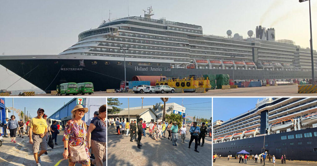 នាវា Westerdam ចូលចតនៅកំពង់ផែក្រុងព្រះសីហនុ ជាថ្មីម្ដងទៀត ជាមួយភ្ញៀវទេសចរជិត២ពាន់នាក់