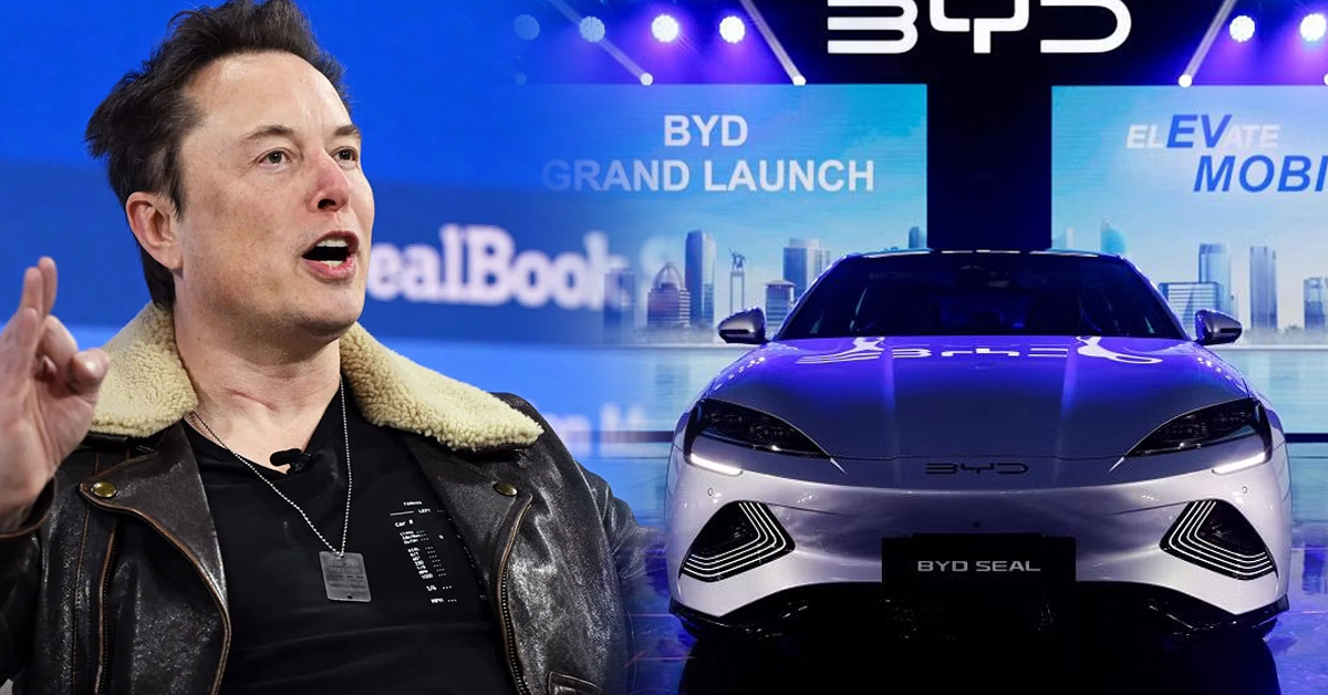 Elon Musk អះអាងថា ក្រុមហ៊ុនផលិតរថយន្តអគ្គិសនីចិន នឹងបំផ្លាញទីផ្សារគូប្រជែង បើគ្មានរបាំងពាណិជ្ជកម្ម
