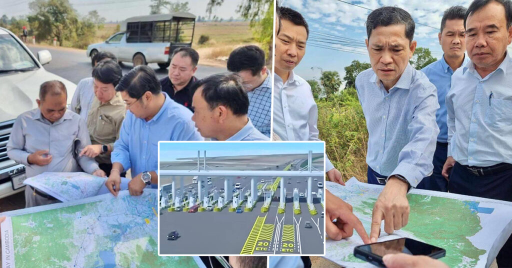 មន្ត្រីជាន់ខ្ពស់ក្រសួងសាធារណការ​ ចុះពិនិត្យនិងស្វែងយល់នៅលើទីតាំងមួយចំនួននៃគម្រោងផ្លូវល្បឿនលឿនភ្នំពេញ-សៀមរាប-ប៉ោយប៉ែត