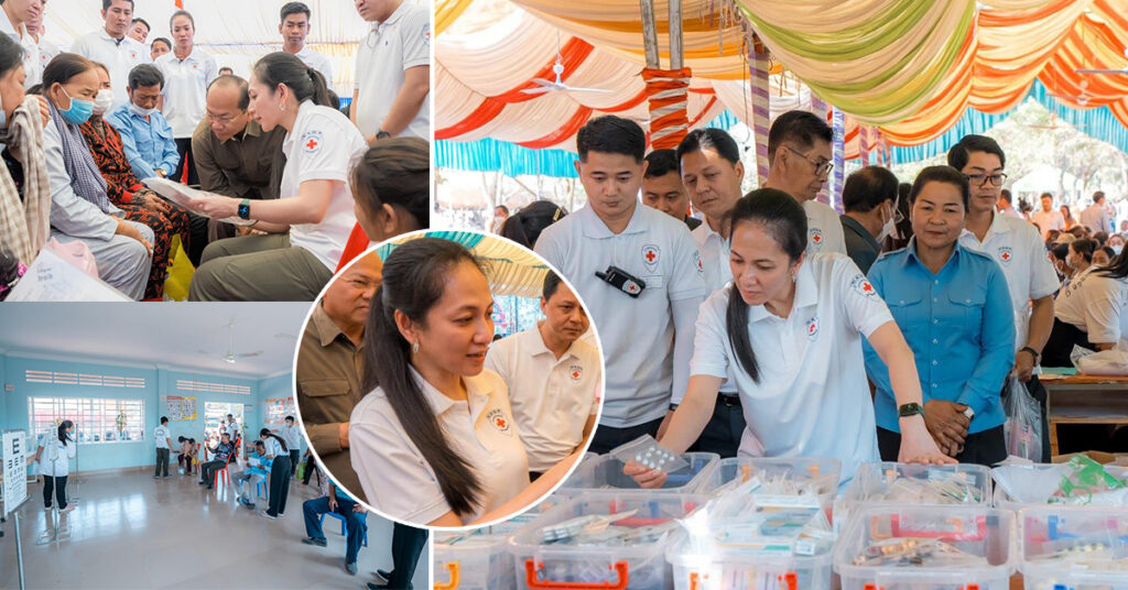 លោកជំទាវបណ្ឌិត ពេជ ចន្ទមុន្នី៖ TYDA ព្យាបាលជំងឺជូនប្រជាពលរដ្ឋដោយបេះដូង ដោយទឹកចិត្ត និងស្នាមញញឹម