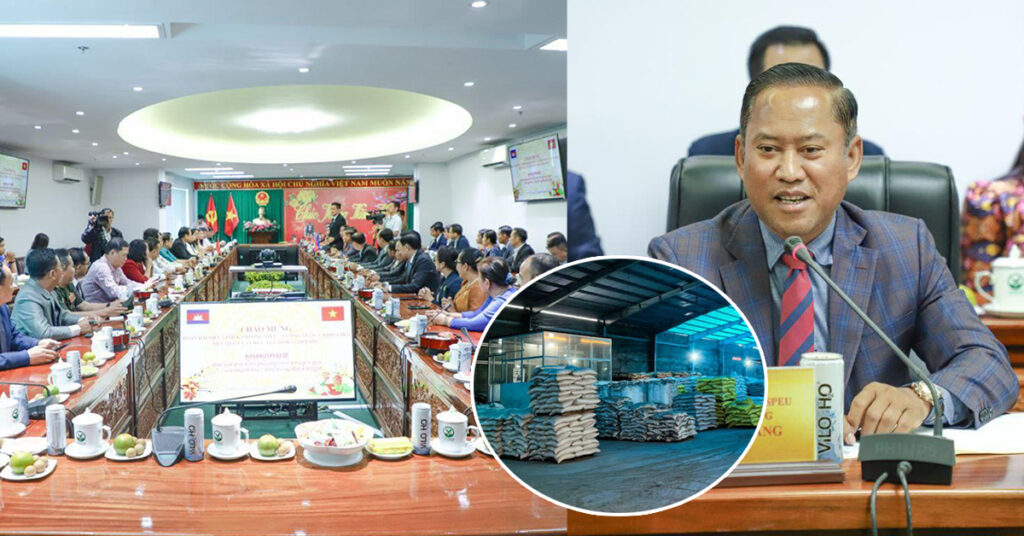 លោក វ៉ី សំណាង ស្នើឲ្យក្រុមហ៊ុនជីធម្មជាតិនៅប្រទេសវៀតណាម ពិនិត្យបើករោងចក្រផលិតជី នៅក្នុងទឹកដីខេត្តកំពង់ស្ពឺ