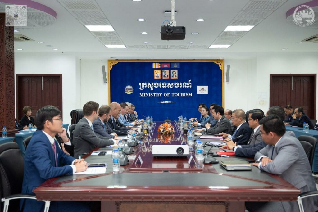 ក្រសួងទេសចរណ៍ និងសភាពាណិជ្ជកម្មអឺរ៉ុបនៅកម្ពុជាឯកភាពរួមគ្នាទាក់ទាញការវិនិយោគទេសចរណ៍ តាមរយៈព្រឹត្តិការណ៍និងការផ្សព្វផ្សាយនានា