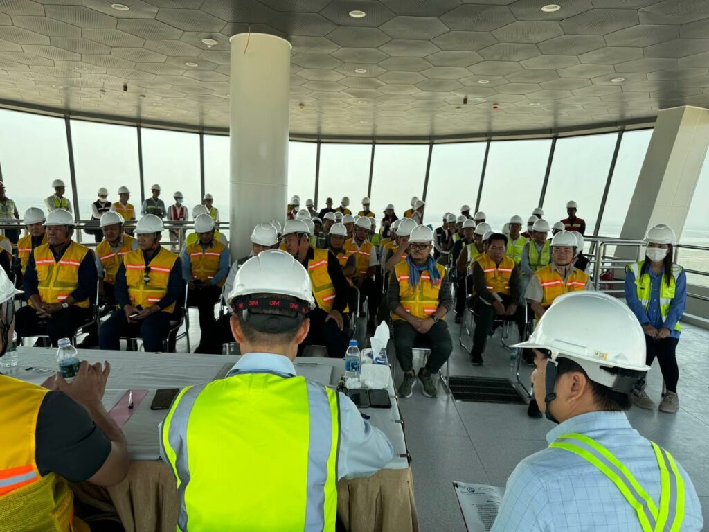 ដំណើរការសាងសង់ អាកាសយានដ្ឋានអន្តរជាតិតេជោ សម្រេចបាន៦៤.១%ហើយ