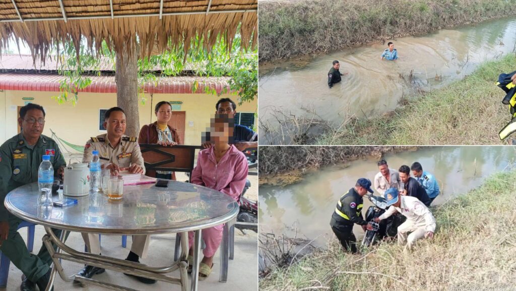 ស្នងការដ្ឋាននគរបាលខេត្តព្រៃវែង៖ ព័ត៌មានថាក្មេងស្រីម្នាក់នៅស្រុកកំពង់ត្របែក ត្រូវចោរប្លន់យកម៉ូតូ ជារឿងប្រឌិត, បើកម៉ូតូលឿនធ្លាក់ប្រឡាយទឹក ខ្លាចឪពុកម្តាយស្តីបន្ទោស ក៏ភូតថារឿងប្លន់តែម្តង