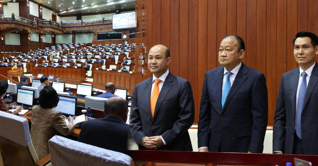 លោក ហ៊ុន​ ម៉ានី ទទួលបានការគាំទ្រទាំងស្រុងពីរដ្ឋសភា ក្នុងការតែងតាំងជា ឧបនាយករដ្ឋមន្រ្តី