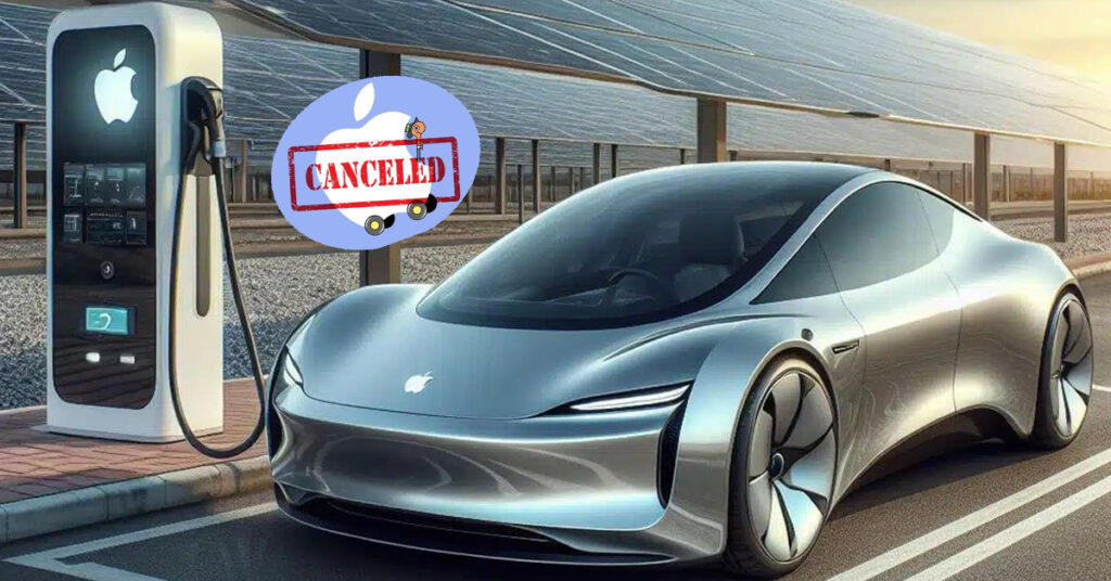 Apple សម្រេចលុបចោលការងារនៅលើគម្រោងផលិត Apple Car ហើយប្តូរទៅចាប់ផ្តើម AI ជំនួសវិញ
