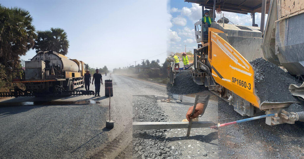 ផ្លូវជាតិលេខ៣១ សម្រេចវឌ្ឍនភាពការងារសាងសង់បាន ៤៧% និងគ្រោងបញ្ចប់ការងារតួផ្លូវចាក់បេតុងកៅស៊ូ ក្នុងខែមិថុនា ឆ្នាំ២០២៤ខាងមុខនេះ