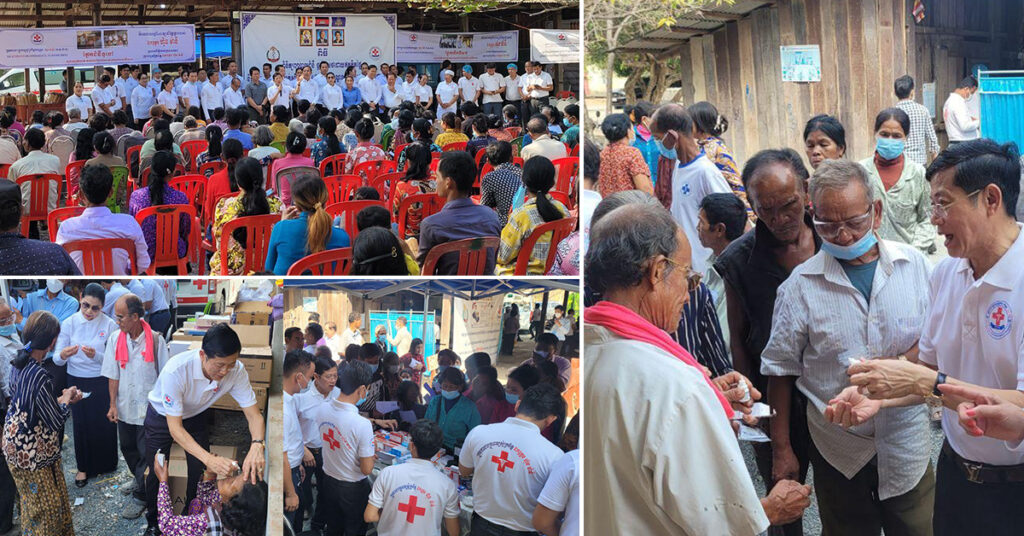 ក្រុមការងារគ្រូពេទ្យស្ម័គ្រចិត្ត ហ៊ុន ម៉ានី ចុះពិនិត្យព្យាបាលជំងឺជូនពលរដ្ឋជាង៨០០នាក់ នៅស្រុកឱរ៉ាល់ ខេត្តកំពង់ស្ពឺ