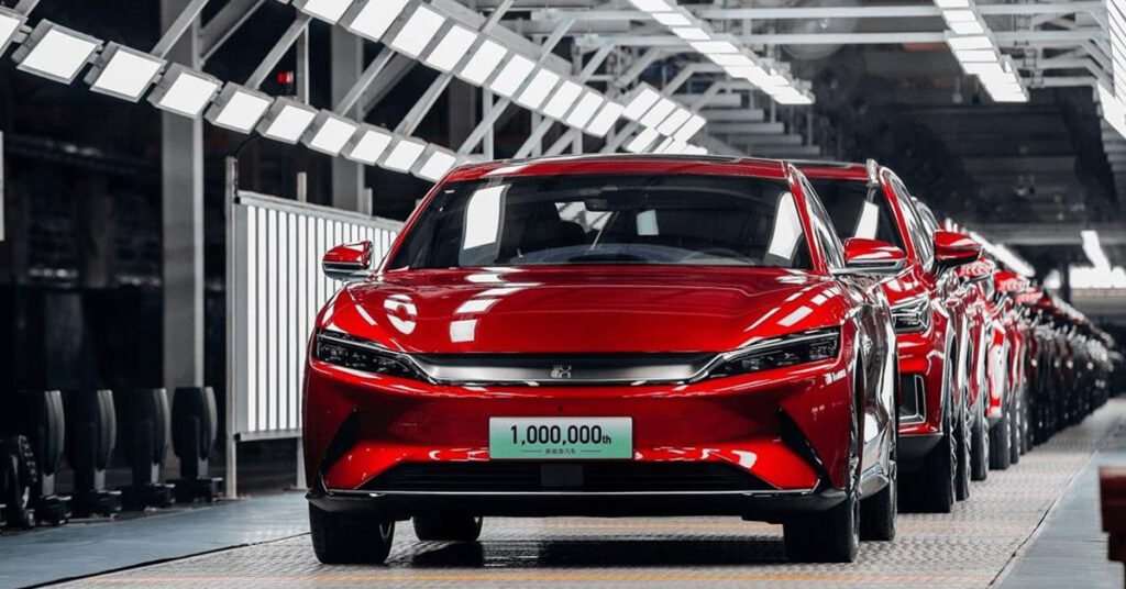 ការលក់រថយន្តកូនកាត់ប្រភេទ Plug-In ក្នុងប្រទេសចិនហក់ឡើងដល់៨លានគ្រឿង កើនឡើង៤៦% ក្នុងឆ្នាំ២០២៣