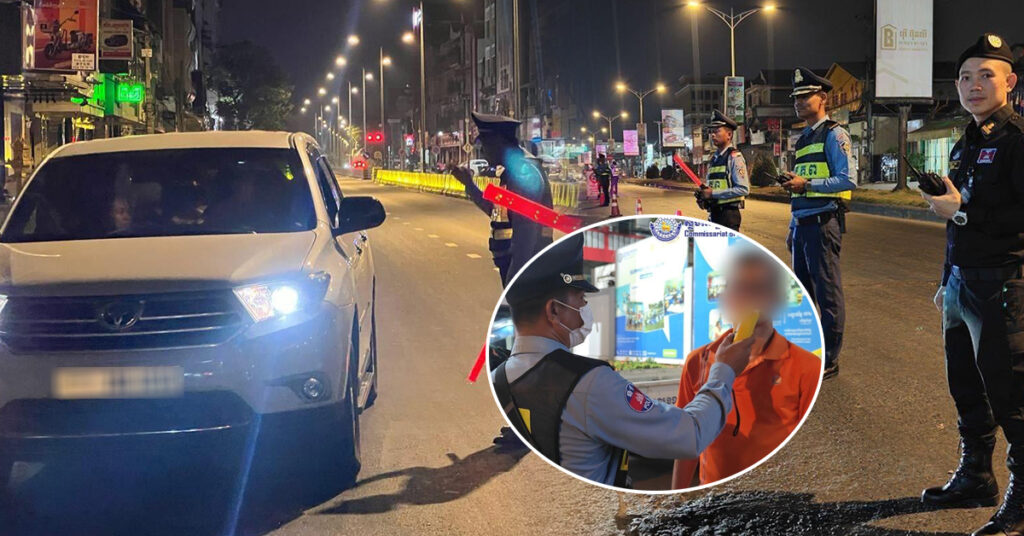 យុទ្ធនាការរឹតបន្ដឹងច្បាប់ចរាចរណ៍! យប់មិញនៅរាជធានីភ្នំពេញ ឃាត់យានយន្ដល្មើស ៦៧គ្រឿង