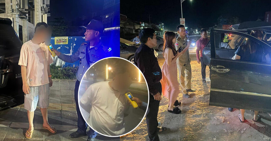 យុទ្ធនាការរឹតបន្តឹងច្បាប់ចរាចរណ៍នៅខេត្តព្រះសីហនុ! យានយន្ត៧០០គ្រឿង ត្រូវបានត្រួតពិនិត្យ និងផាកពិន័យនាយប់ថ្ងៃទី១៦ ខែកុម្ភៈ