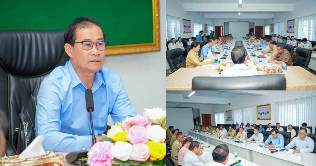 អភិបាលខេត្តពោធិ៍សាត់ ណែនាំឱ្យមន្រ្តីបច្ចេកទេសកសិកម្មឃុំ ទាំង១៧នាក់ ត្រូវក្តាប់ស្ថានភាពកសិកម្ម ឱ្យបានច្បាស់លាស់ ដើម្បីដោះស្រាយបញ្ហាប្រឈមផ្សេងៗ ជូនប្រជាកសិករ