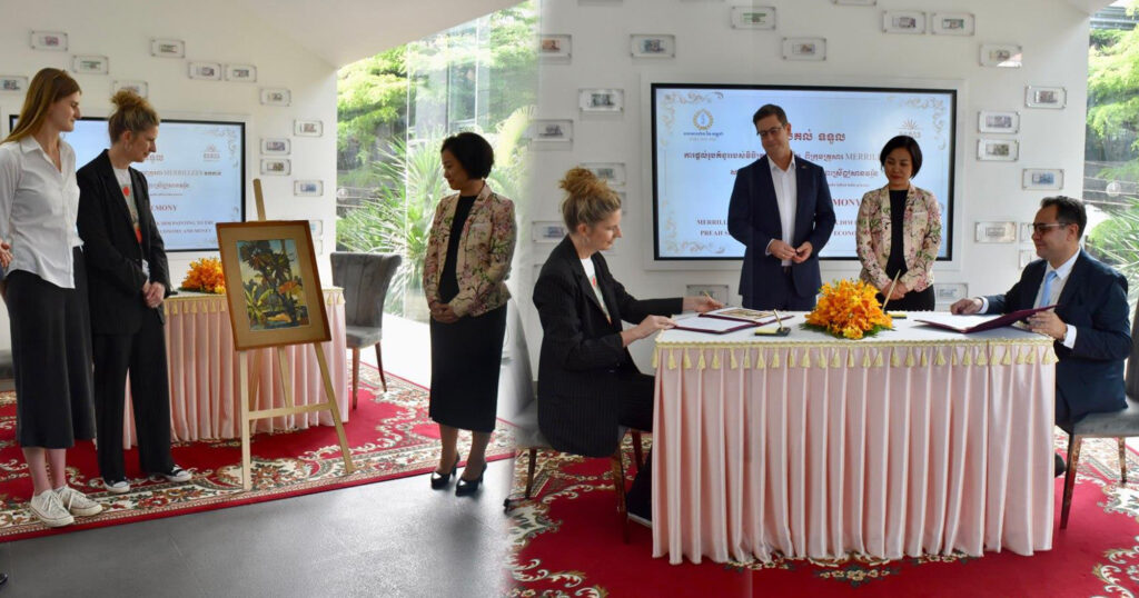 គំនូរដ៏មានតម្លៃរបស់វិចិត្រខ្មែរទសវត្ស៦០ ត្រូវបានគ្រួសារជនជាតិអូស្ត្រាលីប្រគល់ជូនសារមន្ទីរ ស.ស.រ តម្កល់ជាសម្បត្តិជាតិតរៀងទៅ