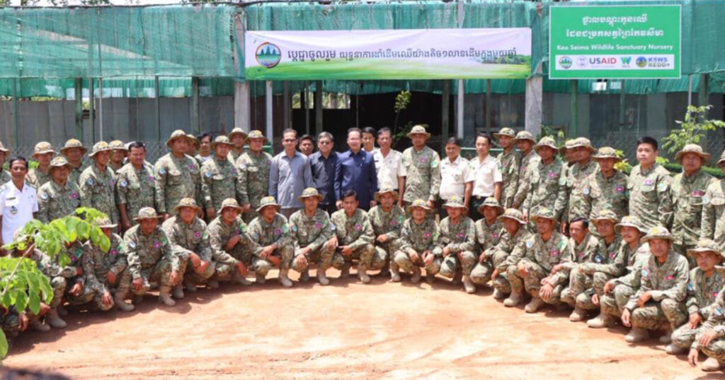 រដ្ឋមន្ត្រីក្រសួងបរិស្ថាន ចូលរួមអបអរសាទរទិវាព្រៃឈើអន្ដរជាតិ ២១ មីនា និងប្រកាសថាកូនឈើជាង ១លានដើម បានត្រៀមរួចរាល់សម្រាប់ ចែកជូនពលរដ្ឋដាំចាប់ពីឆ្នាំ២០២៤