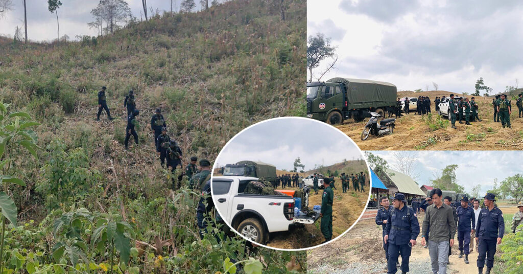 ចាប់ផ្តើមប្រតិបត្តិការបង្ក្រាបបទល្មើសធនធានធម្មជាតិនៅមូលដ្ឋានខេត្តពោធិ៍សាត់ កម្លាំងចម្រុះឃ្លុំដីជាង១៥០ហិកតា និងឃាត់ខ្លួនមនុស្ស៤នាក់