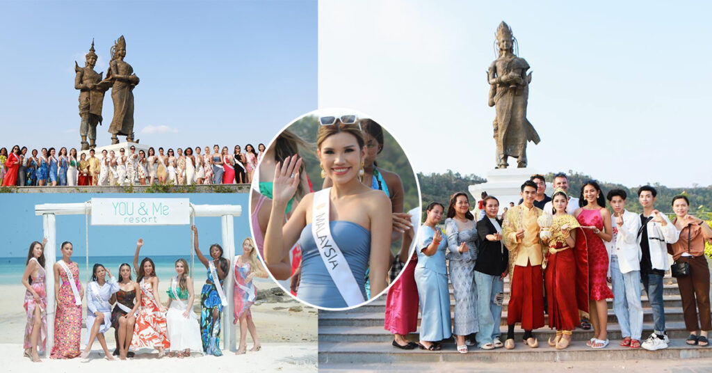 បវរកញ្ញាមកពី៥០ប្រទេស សម្តែងអារម្មណ៍ពេញចិត្តជាខ្លាំងលើការអភិវឌ្ឍសម្រស់ឆ្នេរក្នុងខេត្តព្រះសីហនុ ក្រោយពីទស្សនកិច្ចរយៈពេល១ថ្ងៃ១យប់