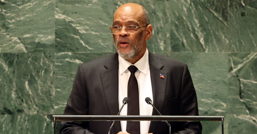 នាយករដ្ឋមន្រ្តីហៃទីលាលែងពីតំណែង បន្ទាប់ពីប្រទេសធ្លាក់ក្នុងភាពចលាចល