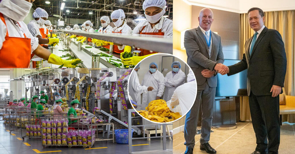 ក្រុមហ៊ុនឧស្សាហកម្មម្ហូបអាហារ SPC បង្ហាញបំណងវិនិយោគលើឧស្សាហកម្មចំណីអាហារនៅព្រះរាជាណាចក្រកម្ពុជា