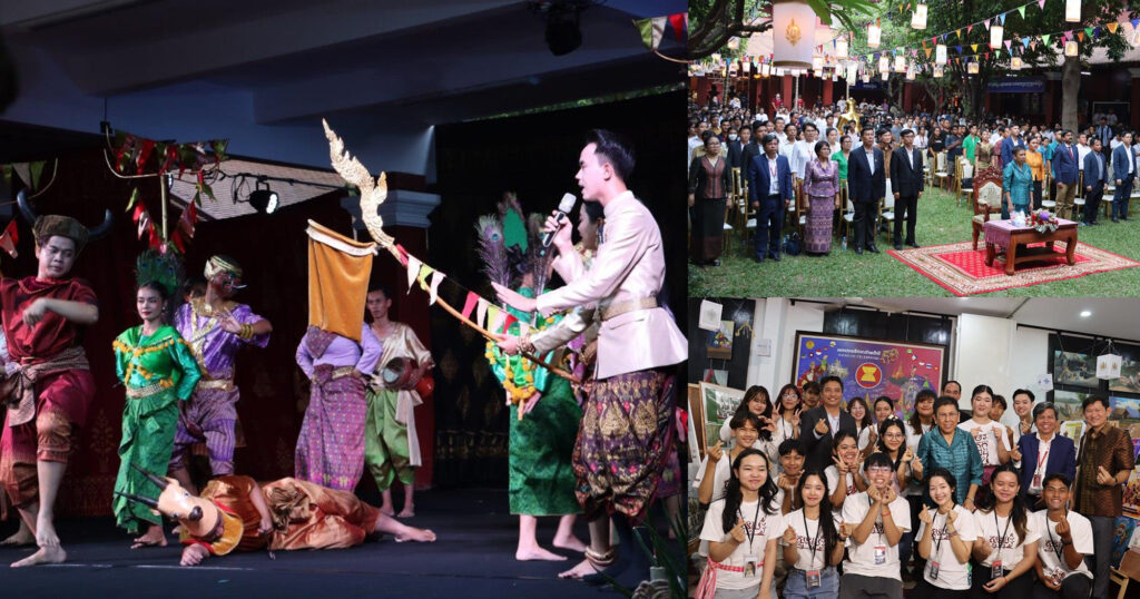 កម្មវិធីកម្សាន្ត ល្បែងរបាំប្រជាប្រិយ ទស្សនីយភាពចម្រុះ ពិព័រណ៍ទេពកោសល្យ និងស្នាដៃនិស្សិត កំពុងរៀបចំអឺងកង នៅសាកលវិទ្យាល័យភូមិន្ទវិចិត្រសិល្បៈ