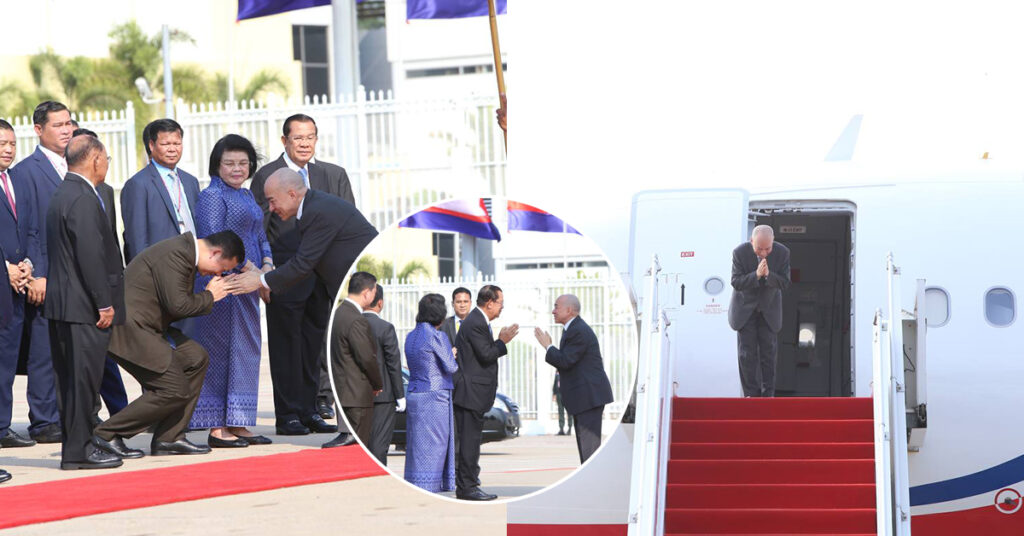 ព្រះមហាក្សត្រនៃកម្ពុជា បានយាងចាកចេញពីរាជធានីភ្នំពេញហើយ ដើម្បីទៅបំពេញព្រះរាជទស្សនកិច្ច នៅប្រទេសជប៉ុន