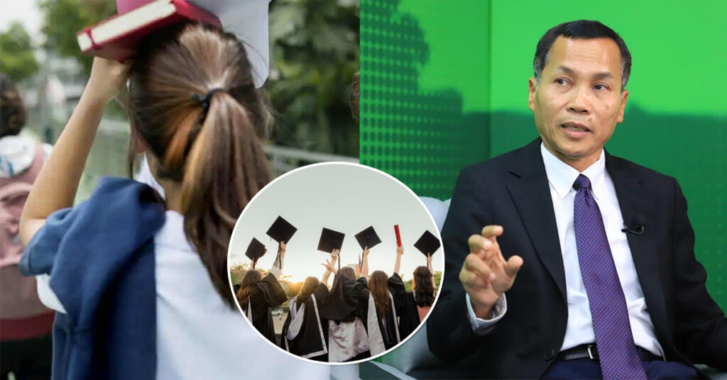 បណ្ឌិត ជេត ជាលី បកស្រាយចំពោះការលើកឡើងថា «អ្នករៀនចប់ថ្នាក់ឧត្ដមសិក្សា ពេលចេញធ្វើការ បានប្រាក់ខែតិចជាង អ្នកមិនបានរៀន»