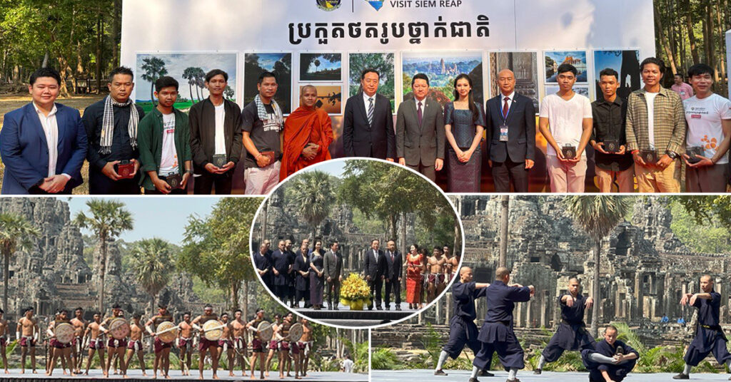 កម្ពុជា-ចិន រៀបចំព្រឹត្តិការណ៍ពិព័រណ៍វប្បធម៌ទេសចរណ៍ និងការសម្ដែងក្បាច់គុនល្បុក្កតោ និងក្បាច់គុនសៅលីង នៅបរិវេណប្រាសាទបាយ័ន