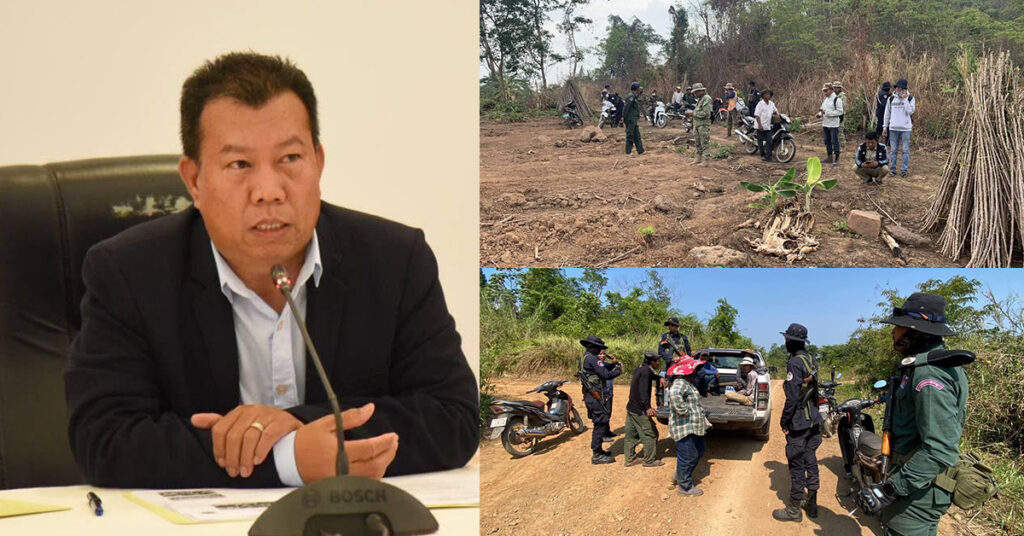 អ្នកនាំពាក្យ៖ ដីជាង ១ម៉ឺនហិកតា ត្រូវឃ្លុំទុកជាសម្បត្តិរដ្ឋ ដើម្បីដាំស្តារព្រៃឡើងវិញ, ឃាត់ខ្លួនមនុស្ស៤៧នាក់ និងបញ្ជូនទៅតុលាការ ១៦ករណី ក្នុងប្រតិបត្តិការក្តៅទប់ស្កាត់បទល្មើសធនធានធម្មជាតិនៅខេត្តពោធិ៍សាត់