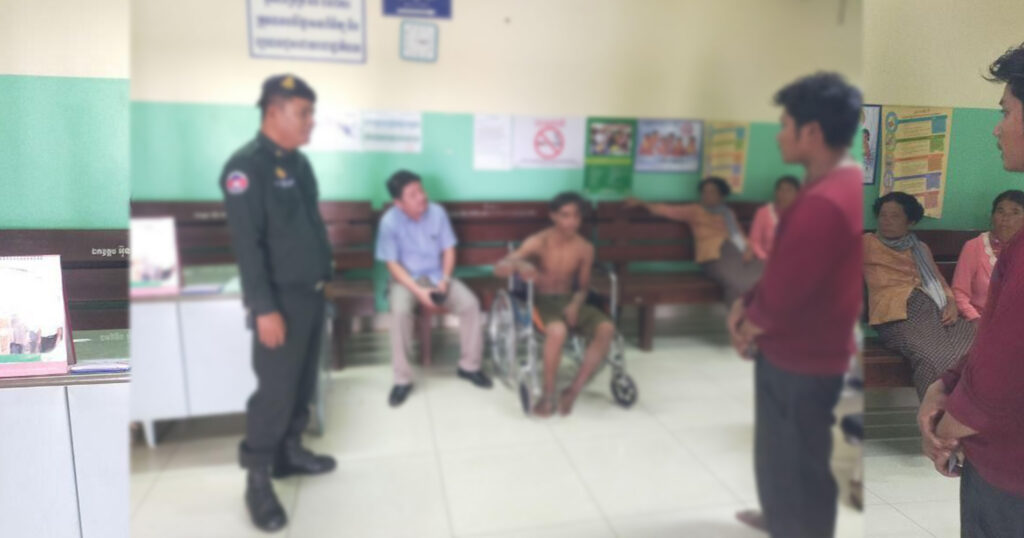 ក្មេងប្រុសម្នាក់ត្រូវសត្វដំរីវា.ត់និងត.ប់នឹងប្រមោយ បណ្តាលឱ្យរងរបួសធ្ងន់ ពេលដើរកផ្សិតប៉ក់ក្នុងព្រៃនៅខេត្តព្រះវិហារ