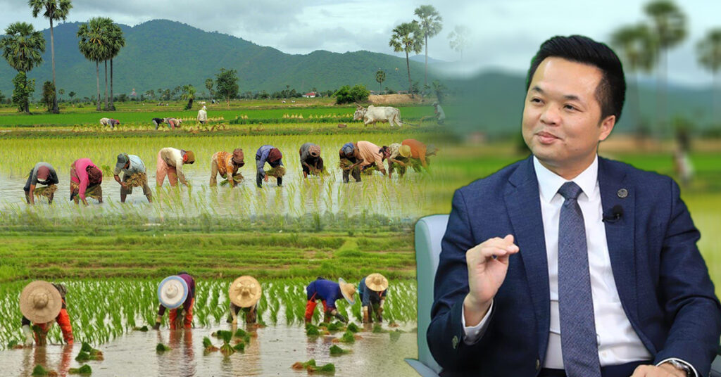 លោក ឃឹម ហ្វីណង់៖ រដ្ឋមន្ត្រីកសិកម្មមិនចង់ឱ្យវិស័យកសិកម្ម ក្លាយជាអំរែករបស់កម្ពុជានោះទេ តែចង់វិស័យនេះក្លាយជាវិស័យគាំទ្រដល់ GDP កម្ពុជា