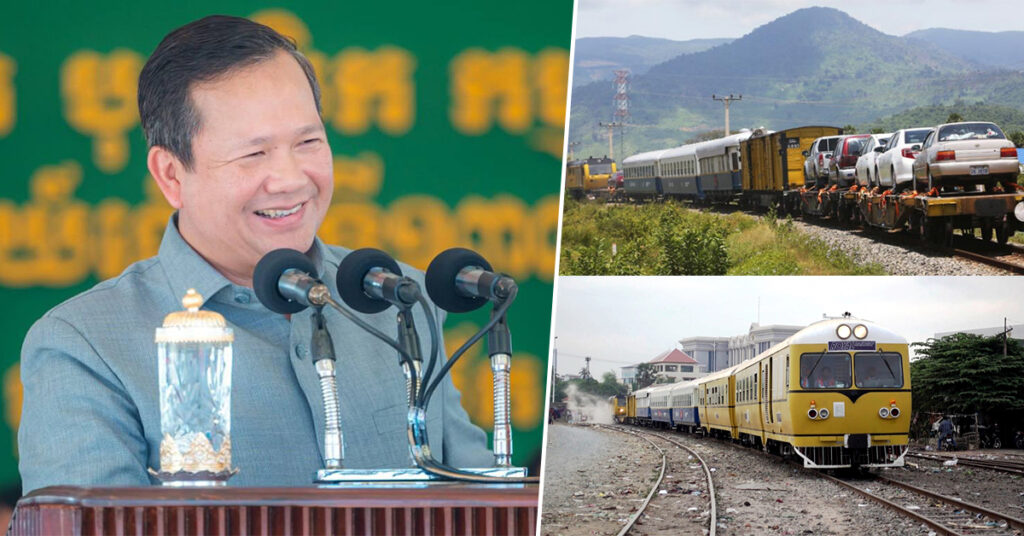 សម្តេចធិបតី ហ៊ុន ម៉ាណែត៖ កុំទាន់គិតរឿង ធ្វើផ្លូវដែកល្បឿនលឿន ត្រូវធ្វើយ៉ាងណាឲ្យផ្លូវដែក២ខ្សែ បច្ចុប្បន្នរត់បានលឿន