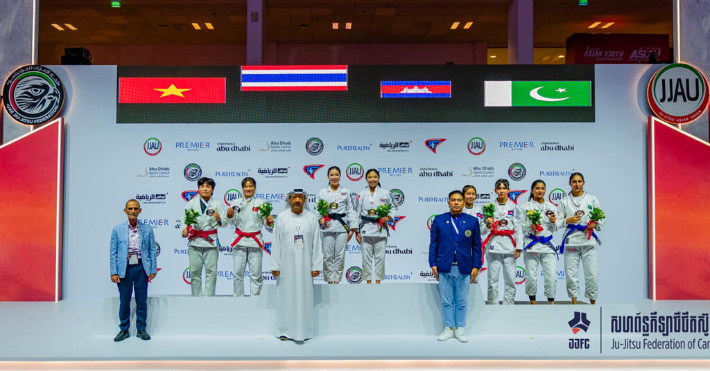 ជឺជីតស៊ូកម្ពុជា ឈ្នះមេដាយ ៥គ្រឿង ពីព្រឹត្តិការណ៍ Asian Ju-Jitsu Championship លើកទី៨ នៅអារ៉ាប់រួម