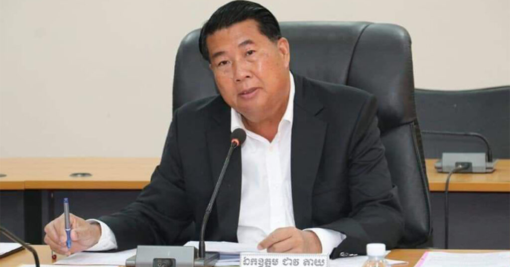 ដំណឹងមរណភាព! ឯកឧត្តម ជាវ តាយ រដ្ឋលេខាធិការក្រសួងមហាផ្ទៃ បានទទួលមរណភាពហើយ ក្នុងជន្មាយុ៥៧ឆ្នាំ ដោយរោគាពាធ