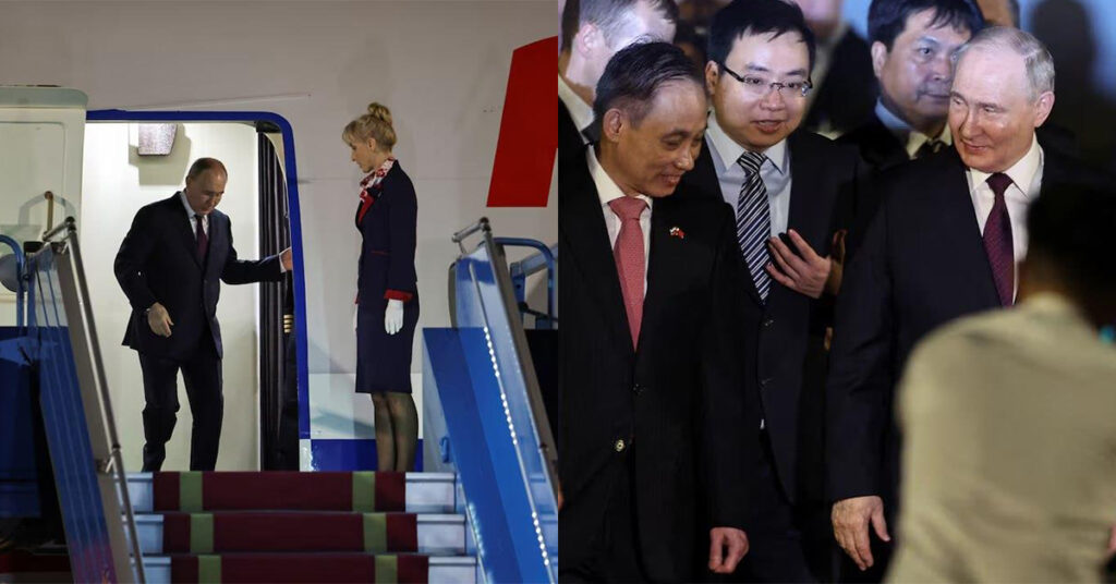 ប្រធានាធិបតីរុស្ស៉ី លោក ពូទីន ធ្វើដំណើរទៅដល់វៀតណាម សម្រាប់ការបំពេញទស្សនកិច្ចផ្លូវរដ្ឋ