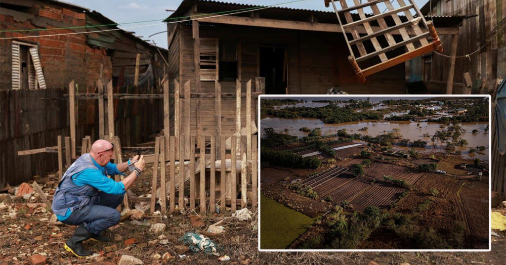 អ្នកជំនាញ UN ថាទឹកជំនន់នៅប្រេស៉ីល ជាសារព្រមានដល់ពិភពលោក អំពីបញ្ហាអាកាសធាតុ