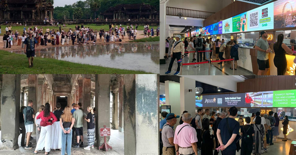 ក្រសួងទេសចរណ៍៖ ក្នុង១ថ្ងៃៗ ភ្ញៀវទិញបណ្ណចូលទស្សនារមណីយដ្ឋានអង្គរប្រមាណ ១ ៣០០ នាក់ទៅ ១ ៧០០នាក់