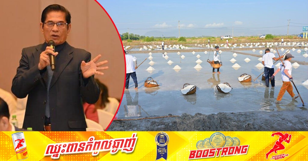 អ្នកផលិតអំបិល ស្នើរាជរដ្ឋាភិបាលកំណត់កូតានាំចូលអំ​បិលពីក្រៅប្រទេស ខណៈបច្ចុប្បន្នតម្លៃអំបិលក្នុងស្រុកធ្លាក់យ៉ាងកំហុគ