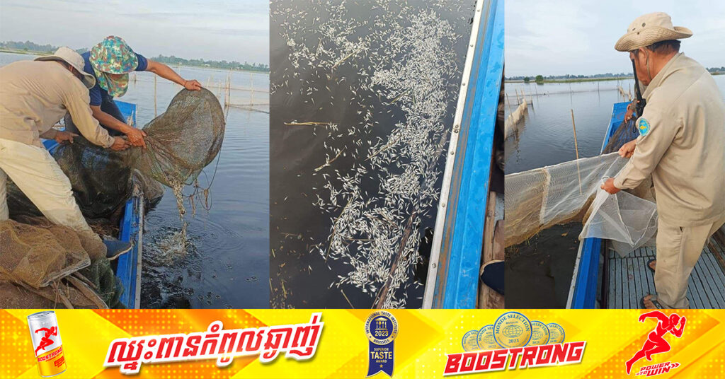 អភិបាលស្រុកលើកដែក ចុះបង្ក្រាបបទល្មើសនេសាទដែលប្រព្រឹត្តដោយជនជាតិវៀតណាម និងកំពុងស្រាវជ្រាវតាមចាប់ខ្លួនជនល្មើស