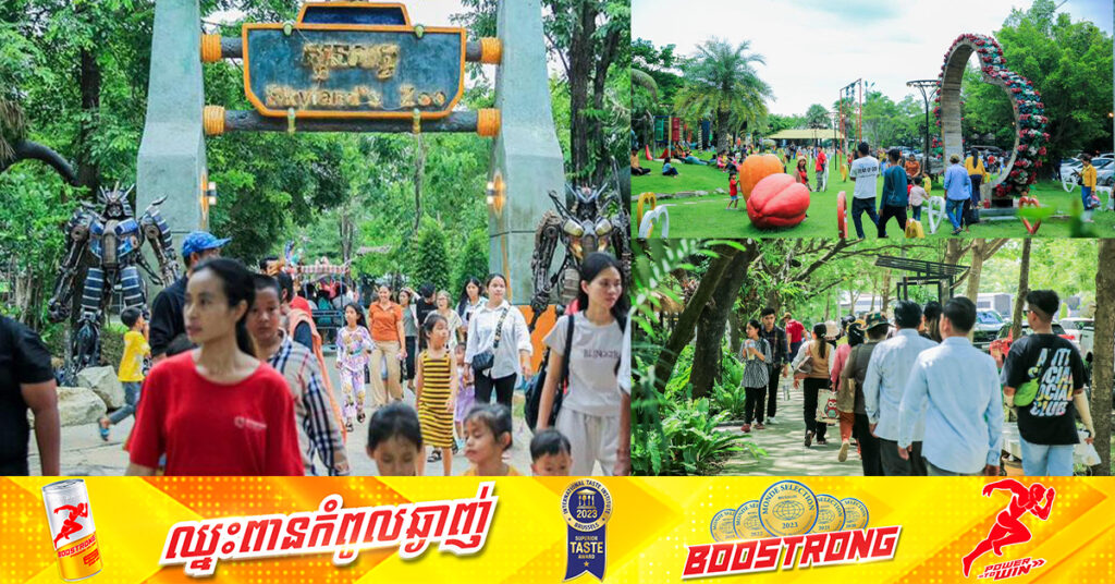 «ស្កាយលែន 7NG វិហារសួរ» បើកឱ្យចូលទស្សនារយៈពេល ៧ថ្ងៃ ដោយមិនគិតលុយ ដើម្បីអបអរសាទរការបើកការដ្ឋានព្រែកជីកហ្វូណនតេជោ, ថ្ងៃដំបូង មានប្រជាពលរដ្ឋជាង៨ពាន់នាក់ ចូលទស្សនាសួនកំសាន្ត