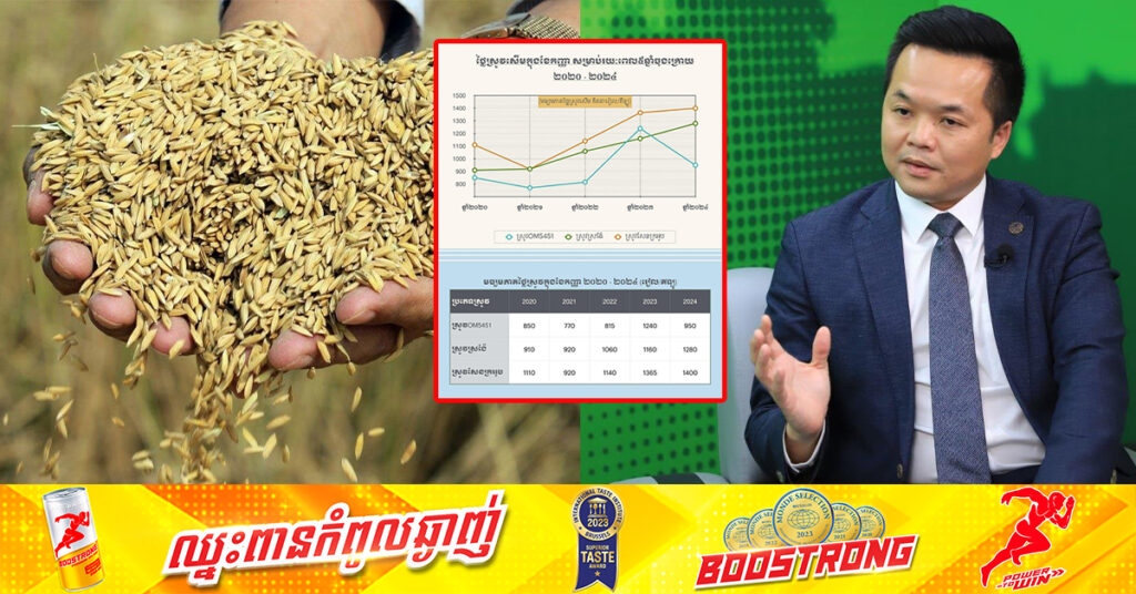 ក្រសួងកសិកម្ម ទទូចឱ្យកសិករដាំដុះពូជស្រូវរបស់ជាតិ (សែនក្រអូប០១) ដើម្បីងាយស្រួលធ្វើអន្តរាគមន៍