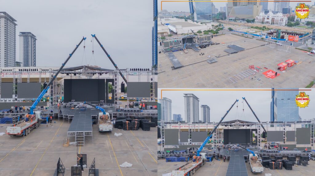 GANZBERG សង់ឆាកយក្សលំដាប់ពិភពលោកមានតែមួយគ្មានពីរ!