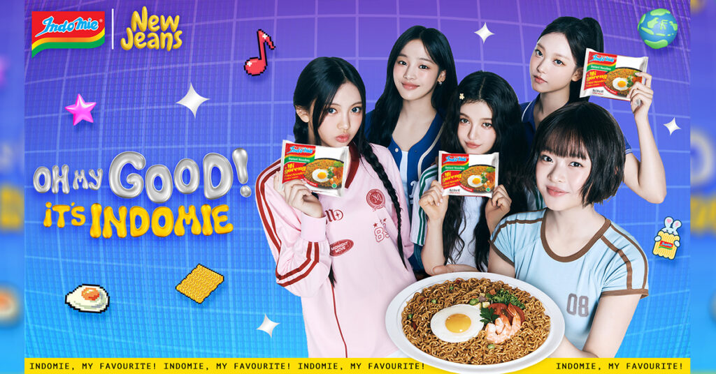 ក្រុមចម្រៀងស្រី NewJeans ក្លាយជាទូតសុច្ឆន្ទៈរបស់អ៉ីនដូមី